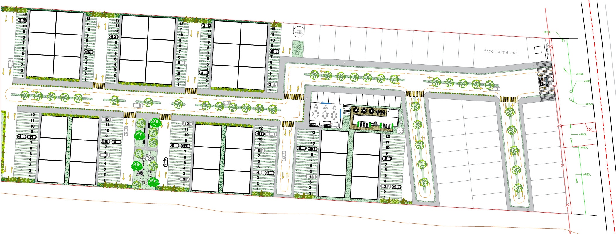 Plano de estructura urbana E5 13.1